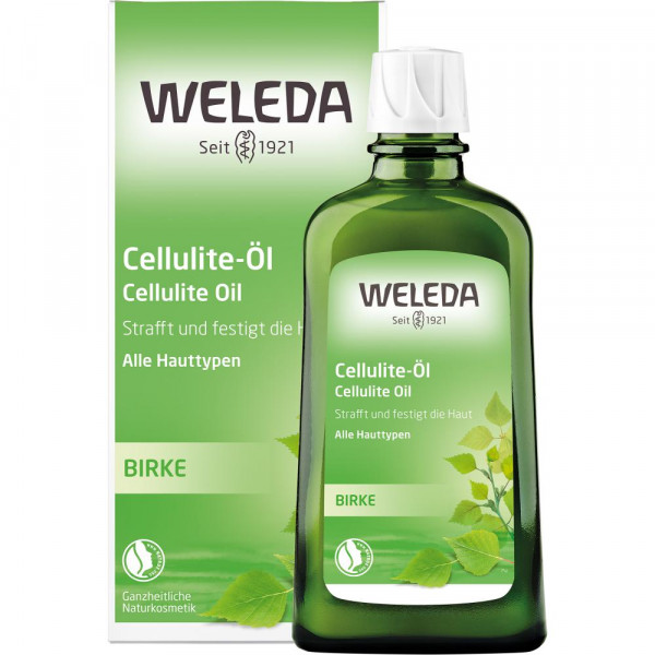 Abbildung für Weleda Cellulite-Öl Birke - glättet & strafft die Haut