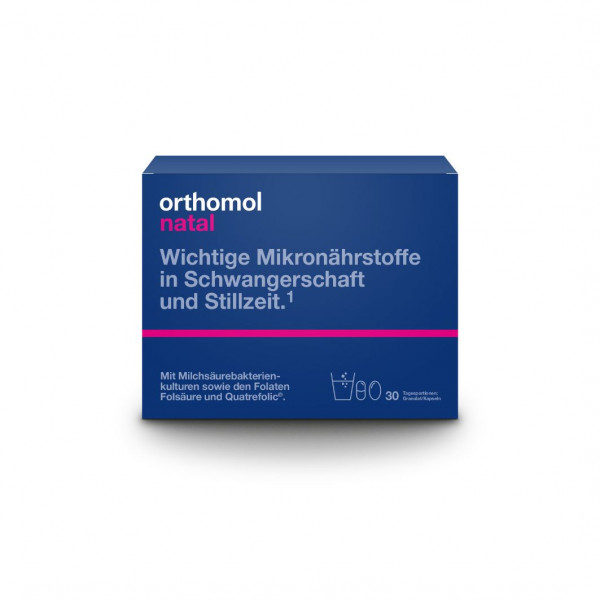 Abbildung für ORTHOMOL Natal Granulat/Kapseln 30 Btl.Kombipack.