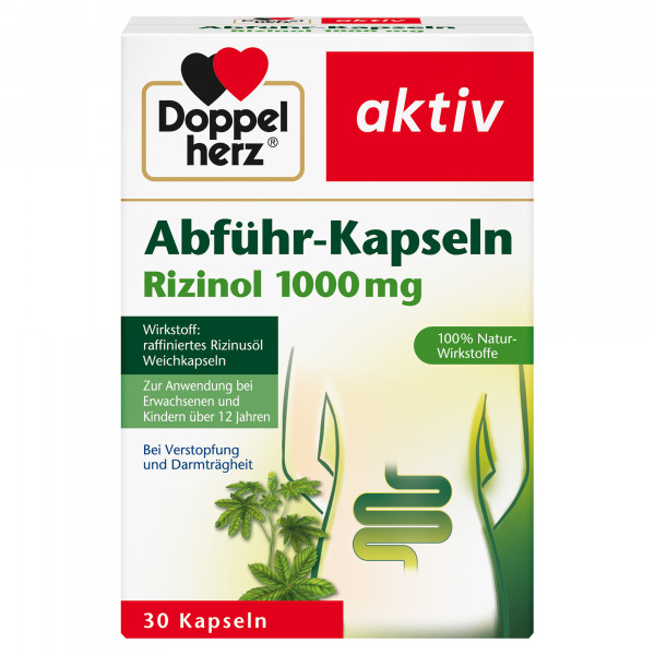 Abbildung für DOPPELHERZ Abführ-Kapseln Rizinol 1.000 mg