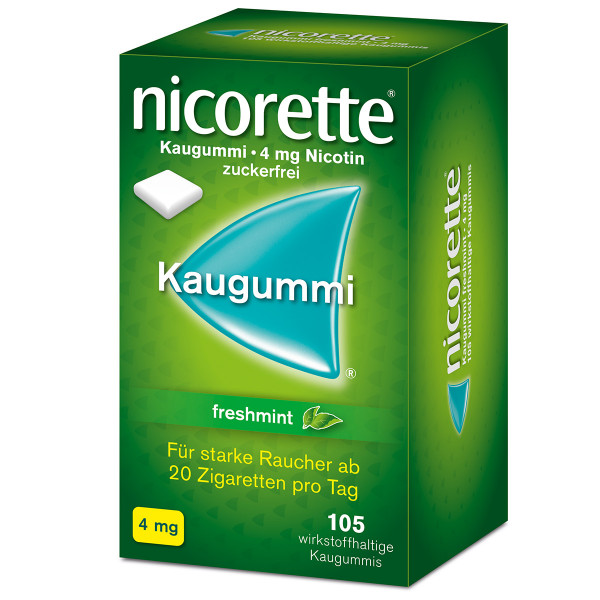 Abbildung für NICORETTE 4 mg freshmint Kaugummi