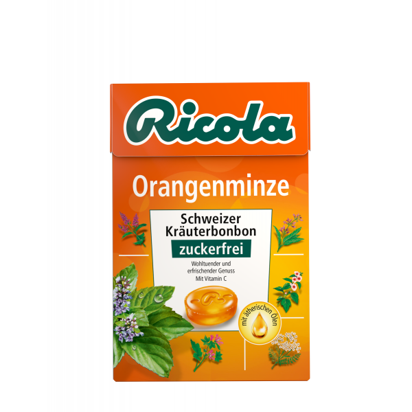 Abbildung für RICOLA o.Z.Box Orangenminze Bonbons
