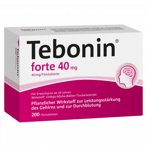 Abbildung für TEBONIN forte 40 mg Filmtabletten