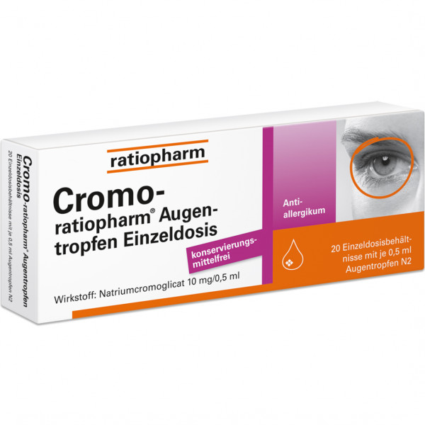 Abbildung für CROMO-RATIOPHARM Augentropfen Einzeldosis