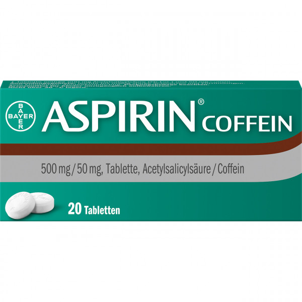 Abbildung für ASPIRIN Coffein Tabletten