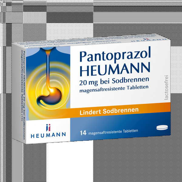 Abbildung für PANTOPRAZOL Heumann 20 mg b.Sodbrennen msr.Tabl.