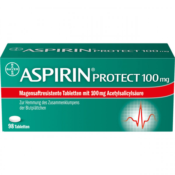 Abbildung für ASPIRIN Protect 100 mg magensaftres.Tabletten