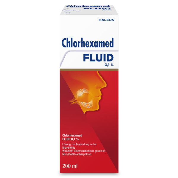 Abbildung für Chlorhexamed Fluid 0,1 %, mit Chlorhexidin