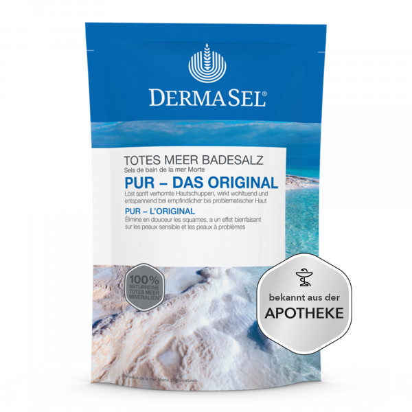 Abbildung für DERMASEL Totes Meer Badesalz Pur