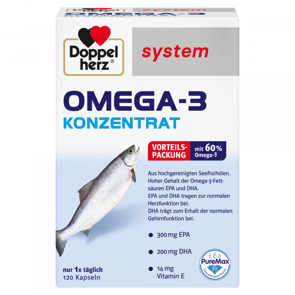 Abbildung für DOPPELHERZ Omega-3 Konzentrat system Kapseln
