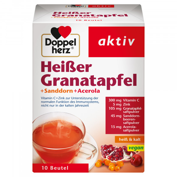Abbildung für DOPPELHERZ heißer Granatapfel+Sanddorn+Acerola