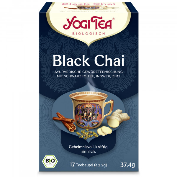 Abbildung für YOGI TEA Black Chai Bio Filterbeutel