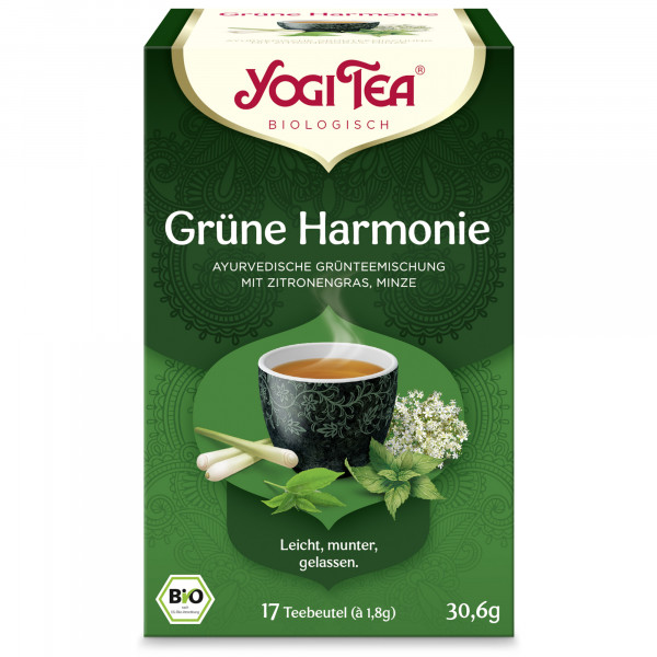 Abbildung für YOGI TEA Grüne Harmonie Bio Filterbeutel