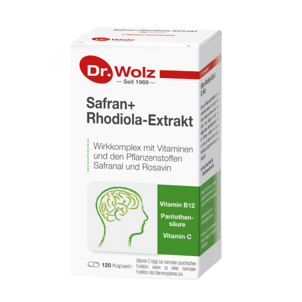 Abbildung für Dr.Wolz SAFRAN+RHODIOLA-Extrakt Kapseln