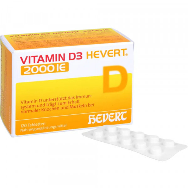 Abbildung für VITAMIN D3 HEVERT 2.000 I.E. Tabletten