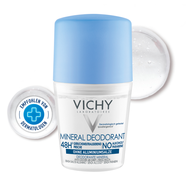 Abbildung für VICHY DEO Roll-on Mineral 48h ohne Aluminium