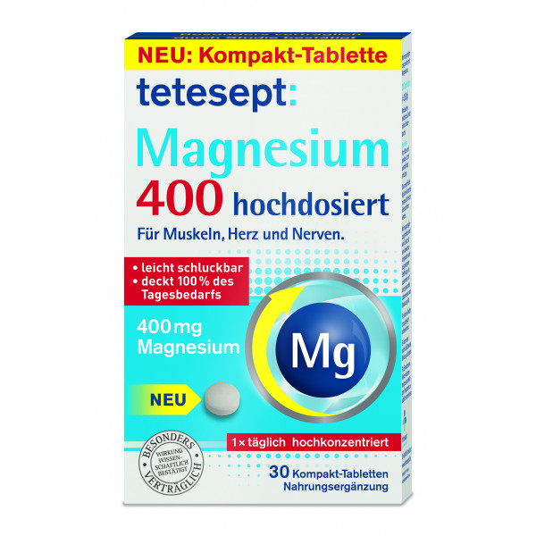 Abbildung für TETESEPT Magnesium 400 hochdosiert Tabletten