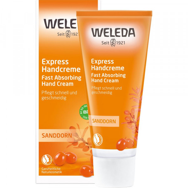 Abbildung für Weleda Express Handcreme Sanddorn - aufbauende Intensivpflege