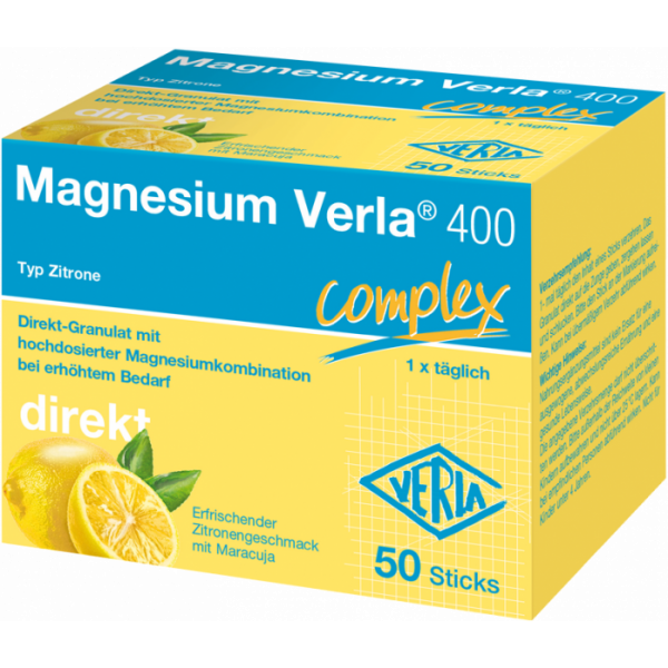 Abbildung für Magnesium Verla® 400 Typ Zitrone