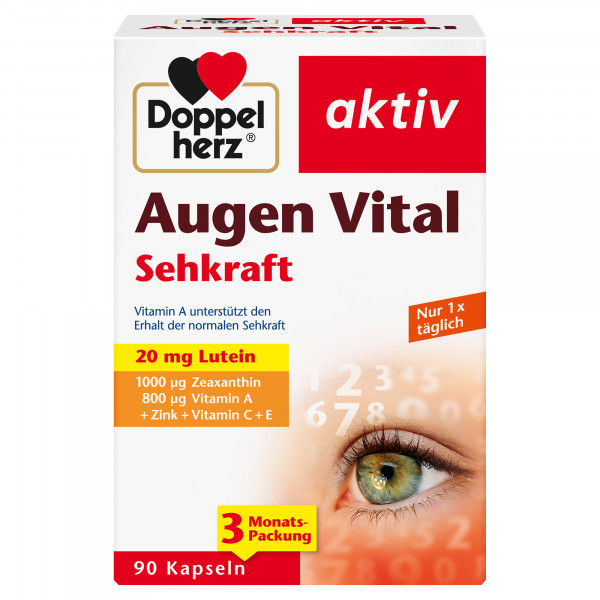 Abbildung für DOPPELHERZ Augen Vital Sehkraft aktiv Kapseln