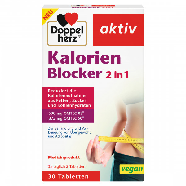 Abbildung für DOPPELHERZ Kalorien Blocker 2in1 Tabletten