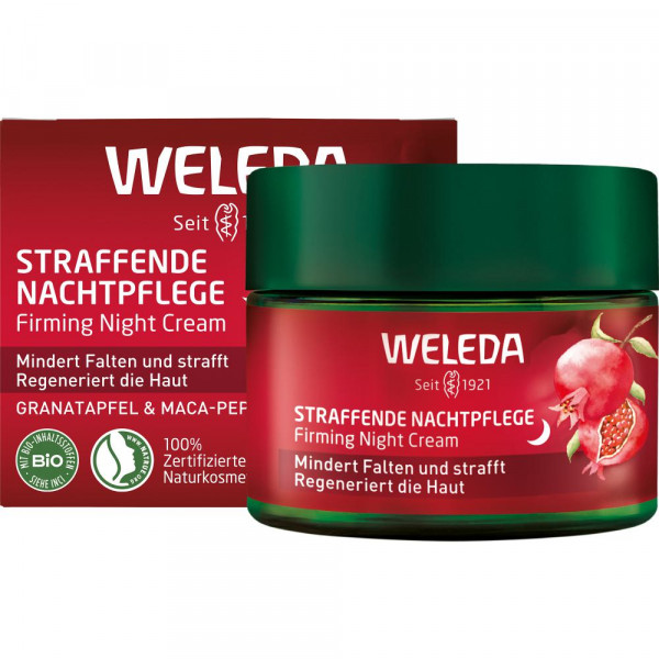 Abbildung für Weleda Straffende Nachtpflege Granatapfel & Maca-Peptide