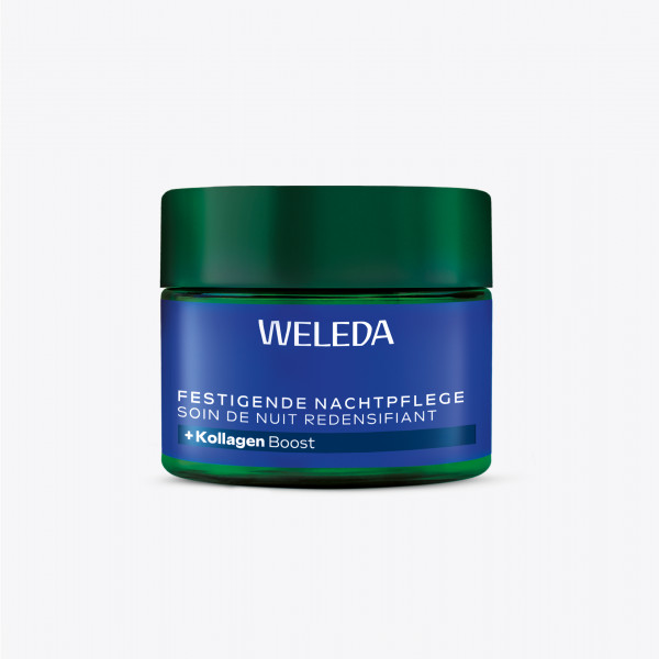 Abbildung für WELEDA festigende Nachtpflege blauer Enz.&Edelwei.