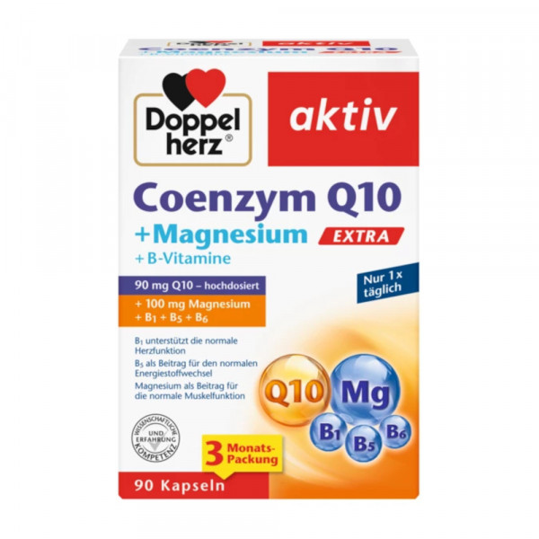 Abbildung für DOPPELHERZ Coenzym Q10 Extra+Magnesium Kapseln