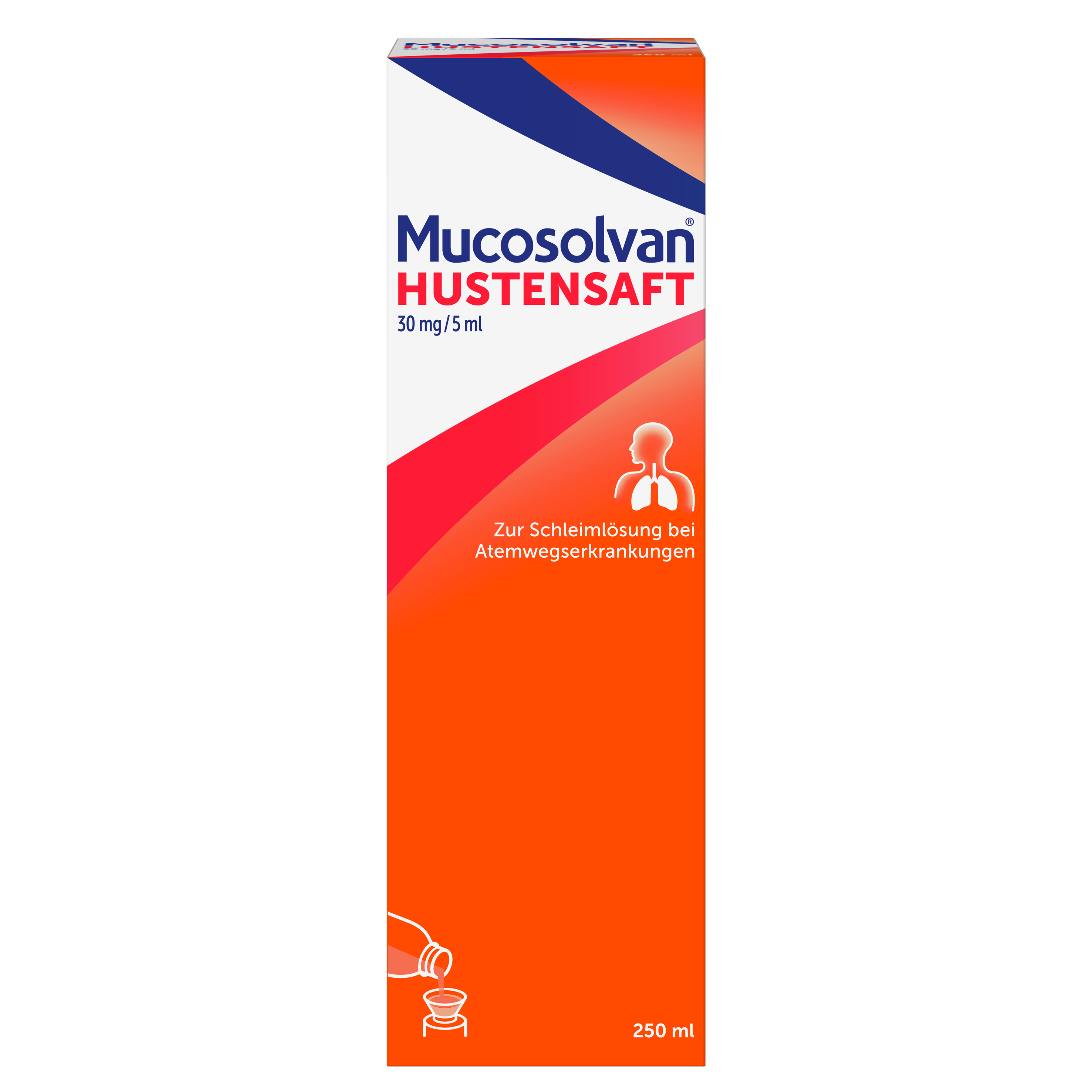 Abbildung für MUCOSOLVAN Saft 30 mg/5 ml