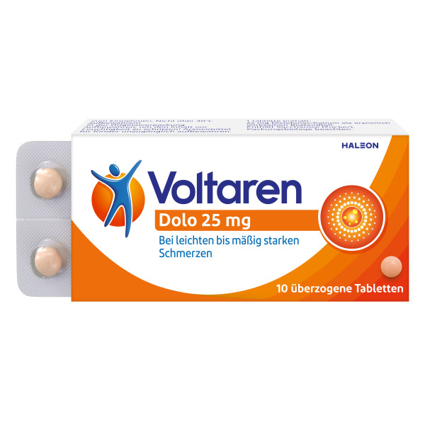 Abbildung für Voltaren Dolo 25 mg Tabletten