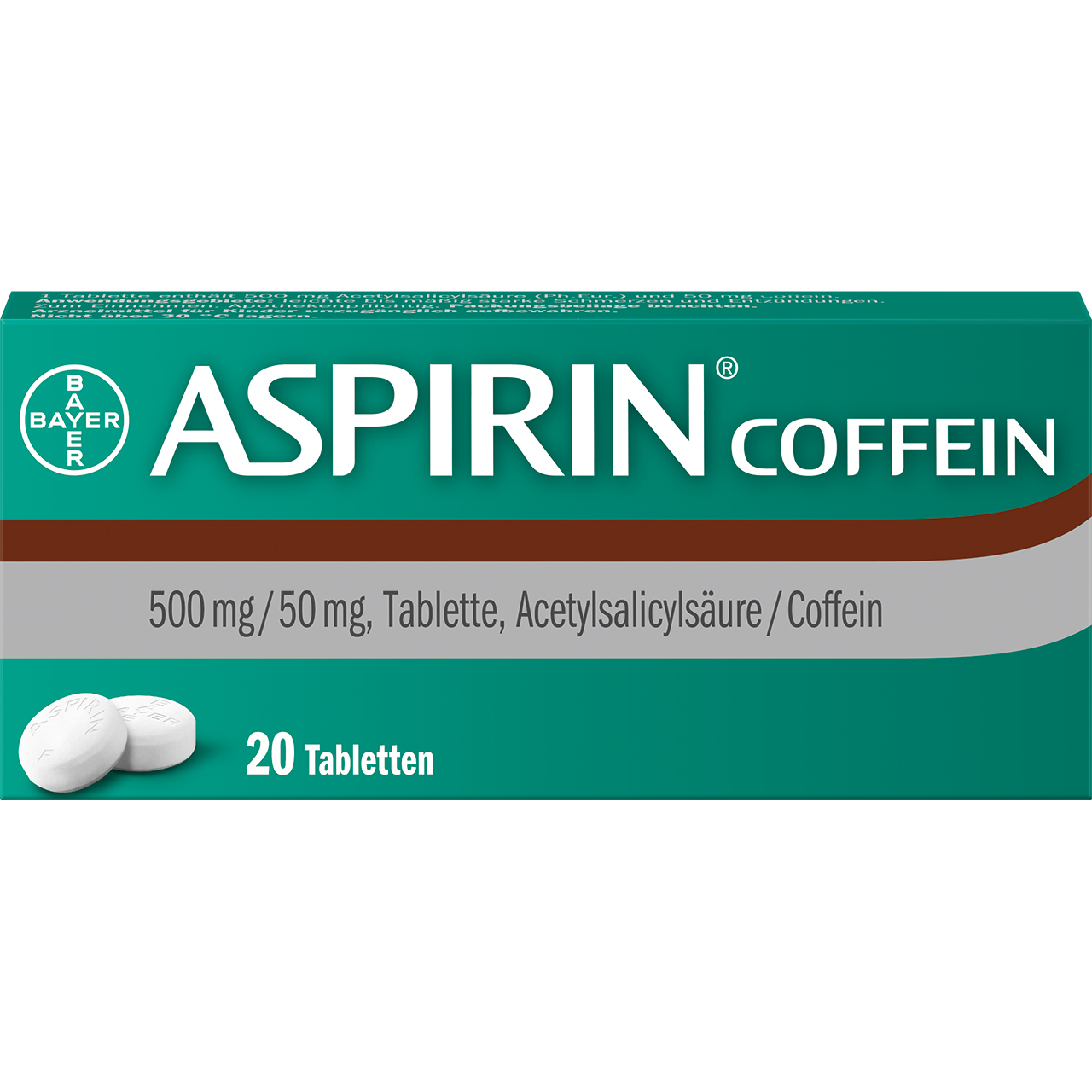 Abbildung für ASPIRIN Coffein Tabletten