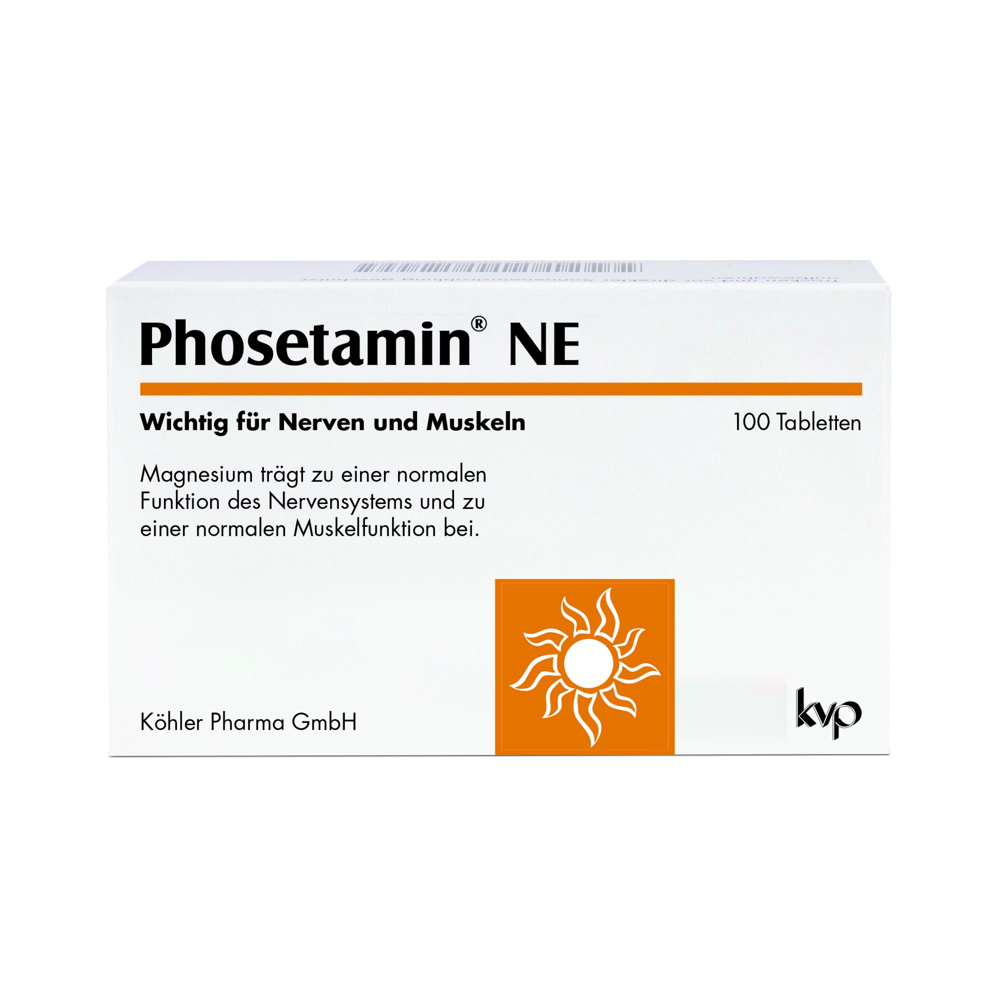 Abbildung für PHOSETAMIN NE Tabletten
