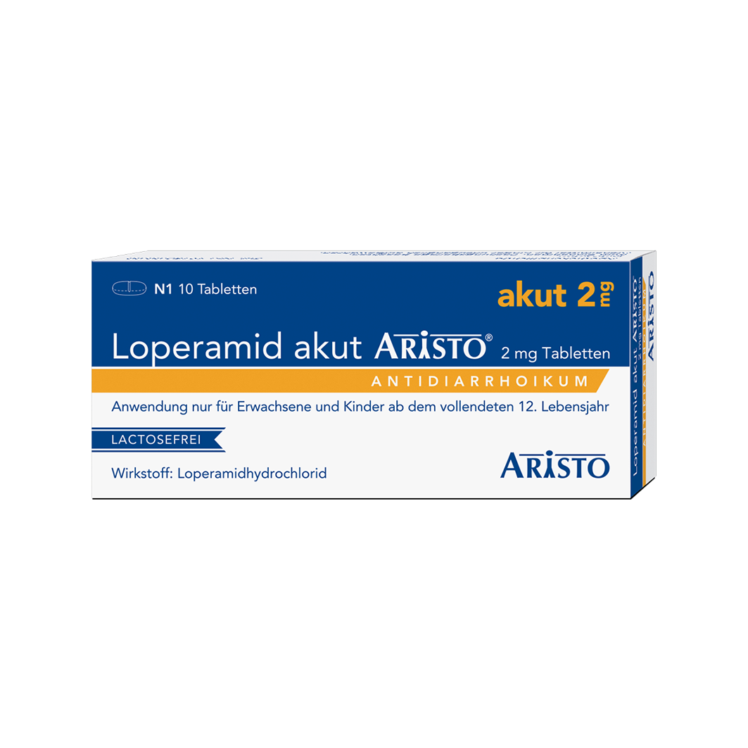 Abbildung für LOPERAMID akut Aristo 2 mg Tabletten