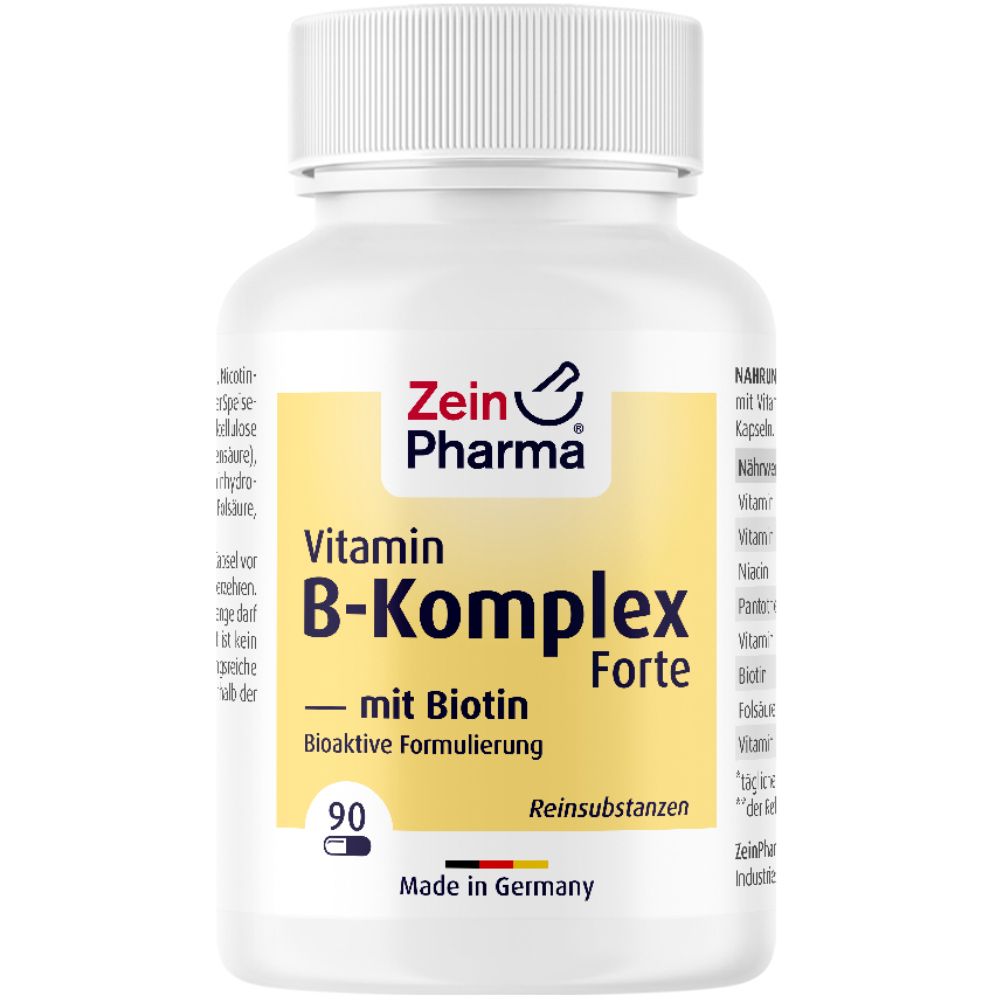 Abbildung für VITAMIN B KOMPLEX+Biotin Forte Kapseln