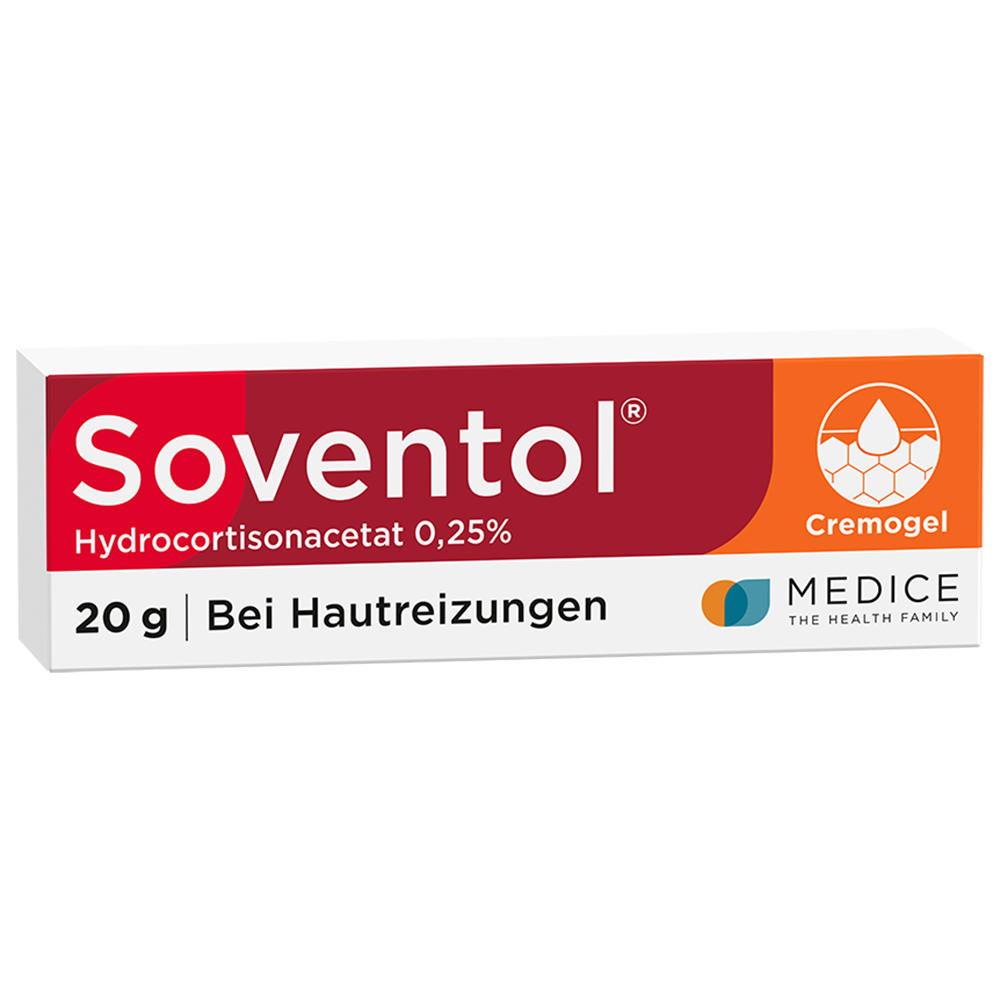 Abbildung für SOVENTOL Hydrocortisonacetat 0,25% Creme