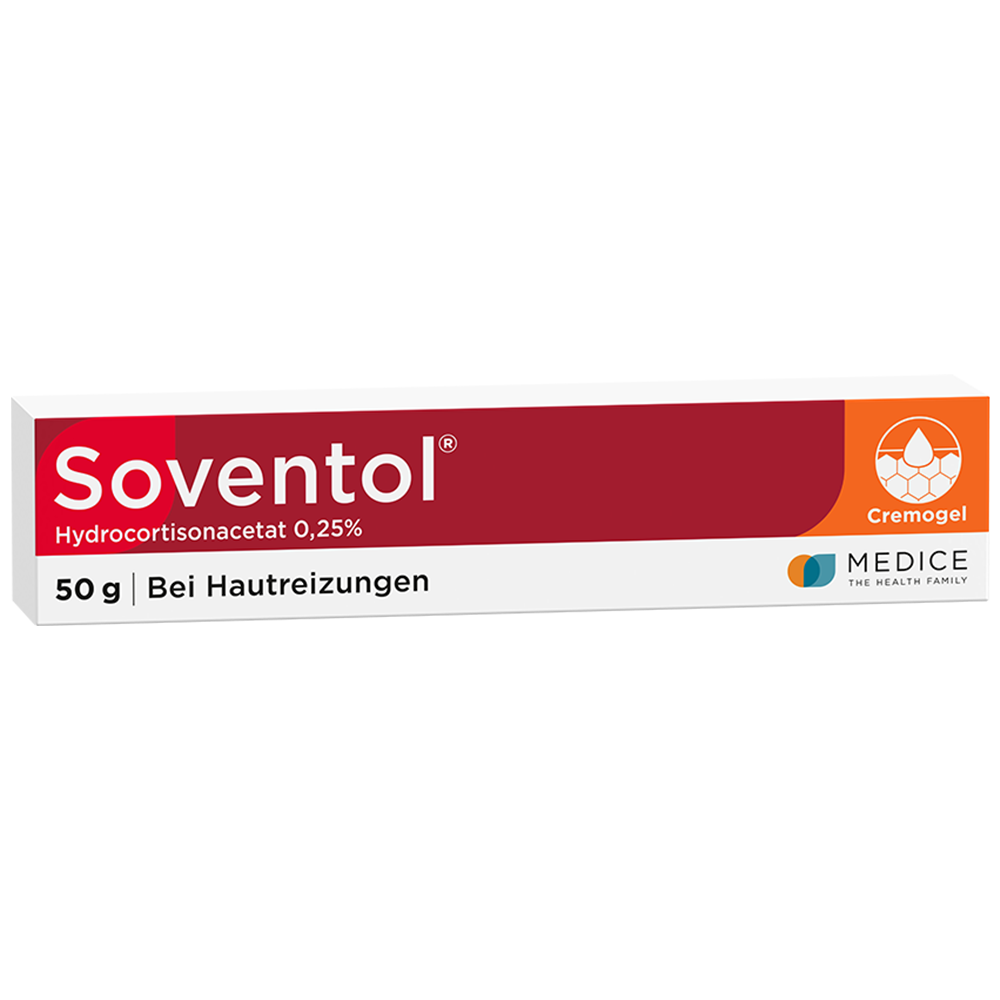Abbildung für SOVENTOL Hydrocortisonacetat 0,25% Creme