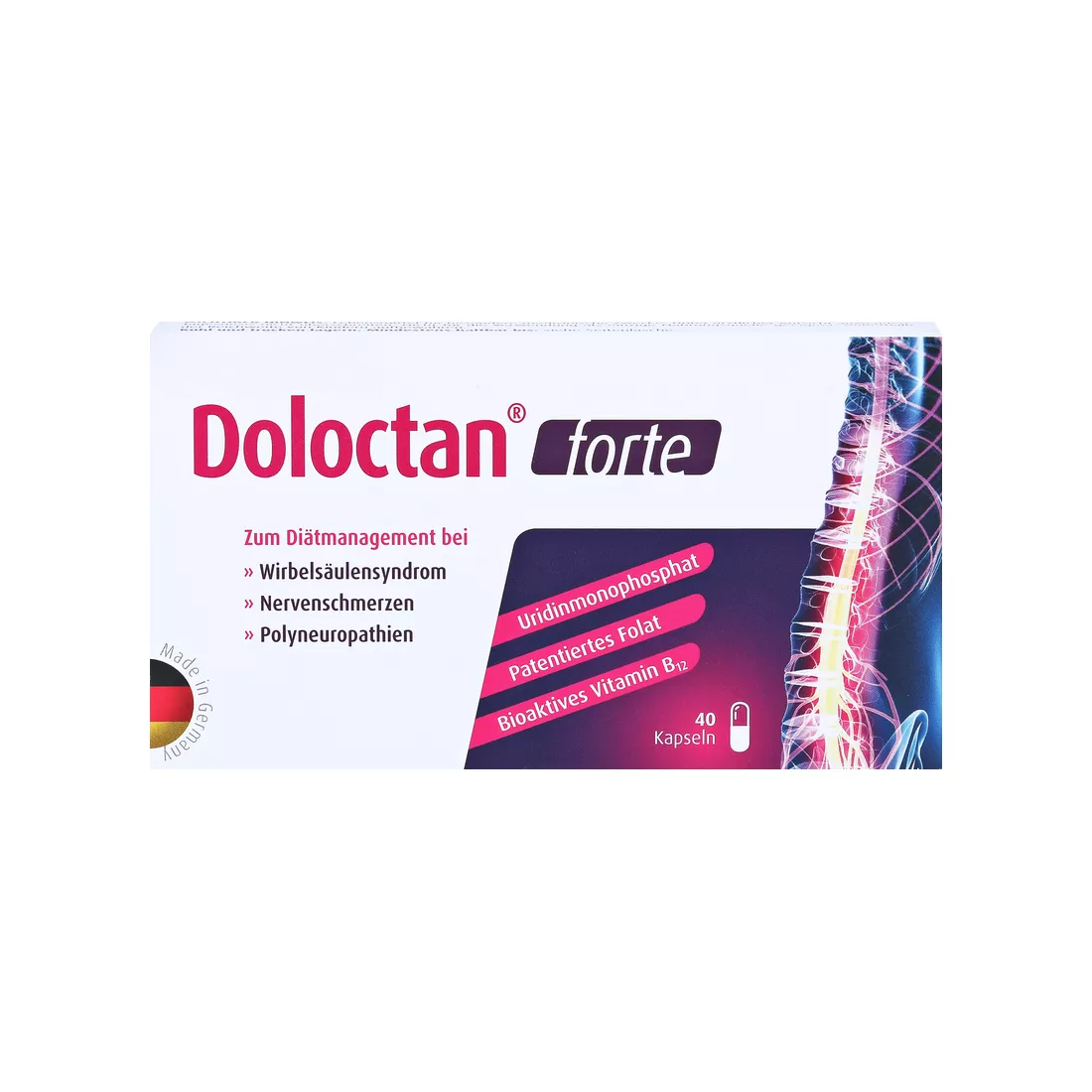 Abbildung für DOLOCTAN forte Kapseln