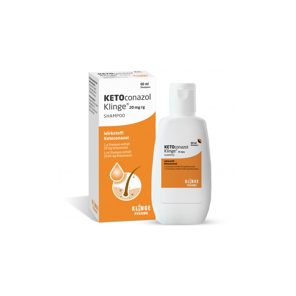 Abbildung für KETOCONAZOL Klinge 20 mg/g Shampoo