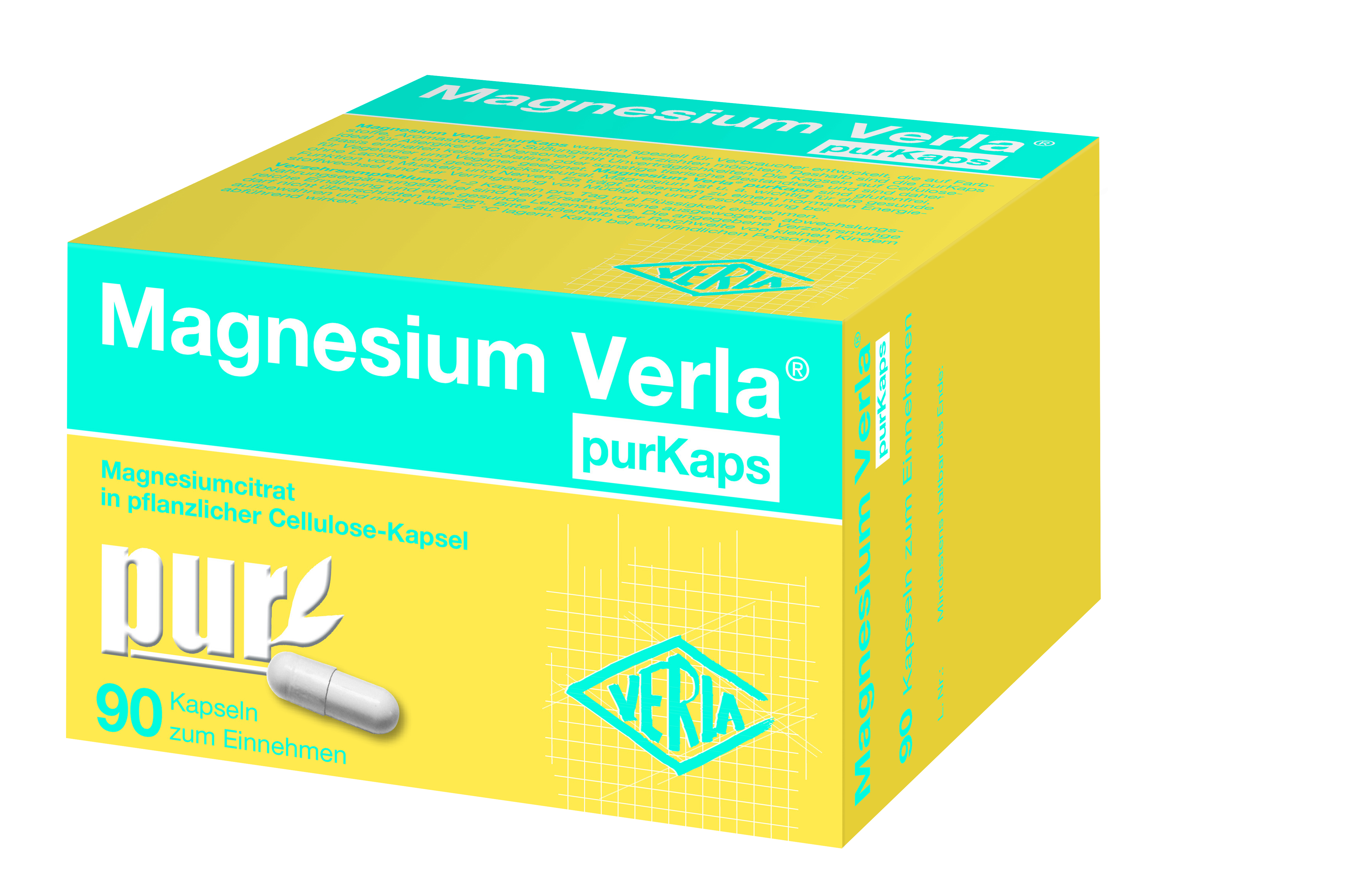 Abbildung für MAGNESIUM VERLA purKaps